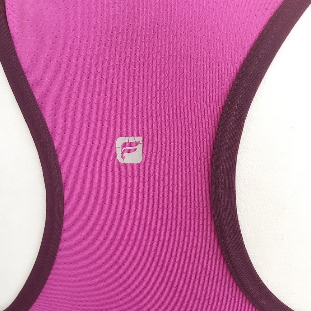 💪 Fabletics Leon Racerback Tank Top - Dark Plum - Picture 4 of 8